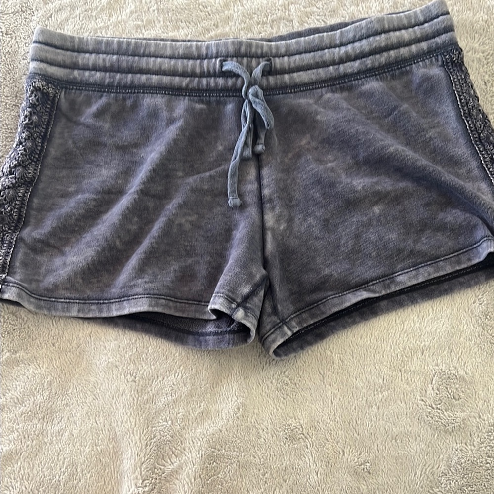 Mossimo Supply Co. Gray Athletic Shorts with Elastic Waistband
